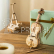 RoboTime drevené 3D puzzle Violoncello