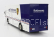 Schuco Mercedes benz O317 Truck Car Transporter Porsche Rothmans 1984 1:18 Biela modrá