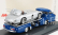 Schuco Mercedes Benz Racing Car Transporter Truck Rennwagen 1955 s 300 Slr Spider 1:43 Modrá strieborná