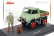 Schuco Mercedes Benz Unimog 401 Truck 1953 1:43 Zelené drevo