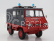 Schuco Steyr-puch Haflinger Feuerwehr 1975 1:18 Červená sivá