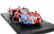 Spark-model Alfa romeo T33/2 1996cc V8 Team Vds Racing N 37 24h Le Mans 1968 T.pilette - R.slotemaker - Con Vetrina - S vitrínou 1:18 Red