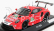 Spark-model Porsche 911 991-2 Rsr Team Porsche Gt N 91 24h Le Mans 2020 R.lietz - G.bruni - F.makowiecki 1:43 Červená Biela