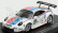 Spark-model Porsche 911 991-2 Rsr Team Porsche Gt N 94 24h Le Mans 2019 S.muller - M.jaminet - D.olsen 1:87 White Blue Red