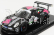 Spark-model Porsche 911 991 Gt3 N 2 Porsche Carrera Cup Italy Champion 2018 G.quaresmini 1:43 Black White Red