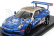 Spark-model Porsche 911 991 Gt3 N 7 Champion Porsche Carrera Cup Asia 2017 V.der Drift 1:43 Blue