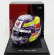 Spark-model prilby Bell F1 Casco Prilba Alfa Romeo C43 Team Stake N 24 Sezóna 2023 Guanyu Zhou 1:5 Yellow Bordeaux