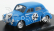 Spark-model Renault 4cv 1063 Team Rnu Renault N 54 24h Le Mans 1952 L.pons - P.moser 1:43 Light Blue