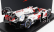 Spark-model Toyota Gr010 3.5l Turbo Hybrid V6 Team Toyota Gazoo Racing N 7 2nd 24h Le Mans 2022 M.conway - K.kobayashi - J.m.lopez - Con Vetrina - S vitrínou 1:18 Biela Červená Sivá