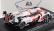 Spark-model Toyota Gr010 3.5l V6 Twin Turbo Hybrid Team Gazoo Racing N 7 Winner 24h Le Mans 2021 M.conway - K.kobayashi - J.m.lopez 1:87 Biela červená