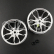 Spec D Plus hliník 7075 10 Spoke +6 Offset Drift disk pre 1/10, 2ks