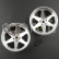 Spec D Plus Hliník 7075 6 Spoke +6 Offset Drift disk pre 1/10, 2ks