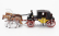 Starline models Príslušenstvo Diligenza Con Cocchiere E Cavalli - Carrozza 1850-1880 - Postkutsche Landauer s figúrkou a koňmi 1:43 Žltá hnedočervená