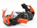 Takmer skutočný Pagani Zonda F 2005 1:18 Orange