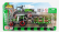 Maisto Fendt 209 Vario Tractor With Trailer 2022 1:64 zelená