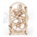 Ugears 3D drevené mechanické puzzle Clockwork