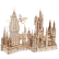 Ugears 3D drevené mechanické puzzle Hogwarts Castle, Harry Potter