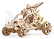 Ugears 3D drevené mechanické puzzle Mini Buggy