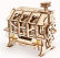 Ugears 3D drevené mechanické puzzle STEM clicker counter