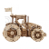 Ugears 3D drevené mechanické puzzle Traktor vyhráva