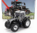 Universal hobbies Massey ferguson Mf6s.180 Tractor Black Edition 2022 1:32 Silver Black