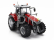 Universal hobbies Massey ferguson Mf7s.190 Tractor 2022 1:32 Červená sivá