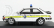 Vanguards Ford england Escort Mkiii Xr3i Police 1990 1:43 bielo žltá