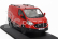 Vanguards Ford england Transit Custom Van 2018 1:43 Red Black