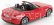 Bburago Fiat 124 Spider 2016 1:43 Red