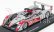 Minichamps Audi R10 N 3 24h Le Mans 2007 Luhr - Premat - Rockenfeller 1:43 Strieborná červená