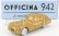 Officina-942 Fiat 8v 1-series 1952 1:76 Zlato