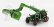 Universal hobbies Fendt T955 Nákladný teleskopický traktor 2010 1:32 Zelený