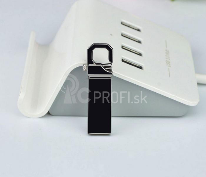 128 GB USB 3.0 Key-Chain USB Flash disk Farba: čierna