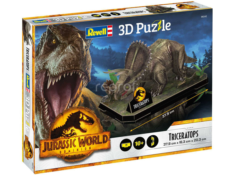 Revell 3D Puzzle – Jurský park – Triceratops