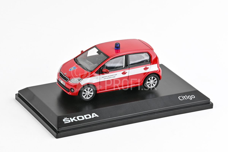 Abrex Škoda Citigo 5-dverová (2012) 1:43 - HZS Pardubického kraja