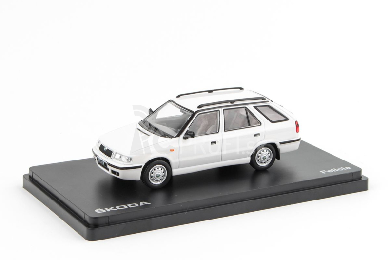 Abrex Škoda Felicia FL Combi (1998) 1:43 - biela Candy