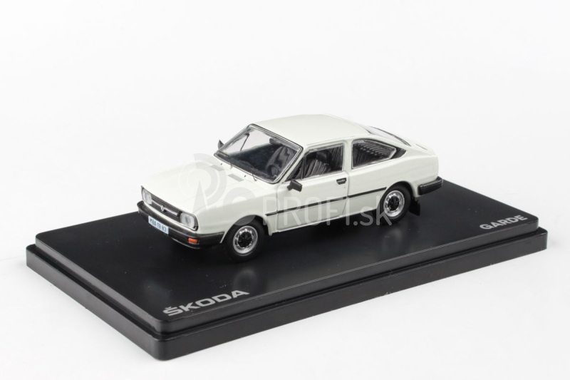 Abrex Škoda Garde (1982) 1:43 - biela ľadová