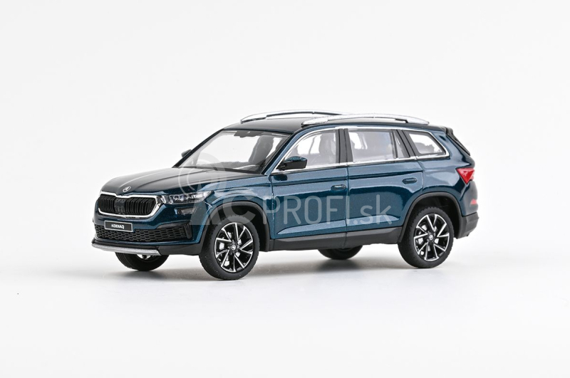 Abrex Škoda Kodiaq FL (2021) 1:43 - Modrá lávová metalíza