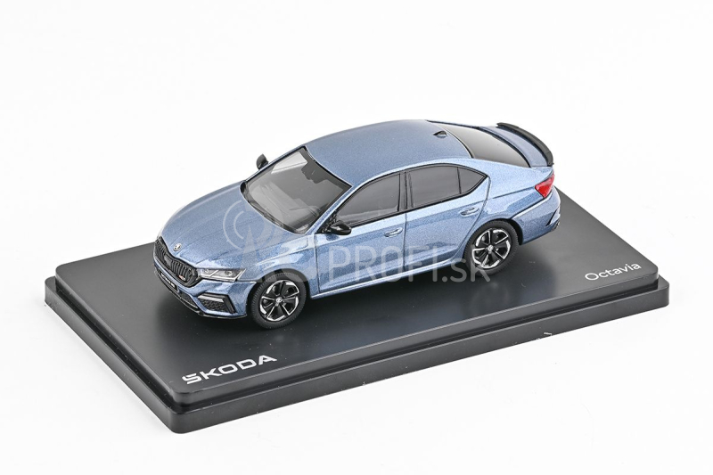 Abrex Škoda Octavia IV RS (2020) 1:43 - modrá Mystery metalíza