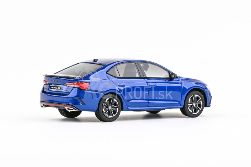 Abrex Škoda Octavia IV RS (2020) 1:43 - modrá Nightfire metalíza