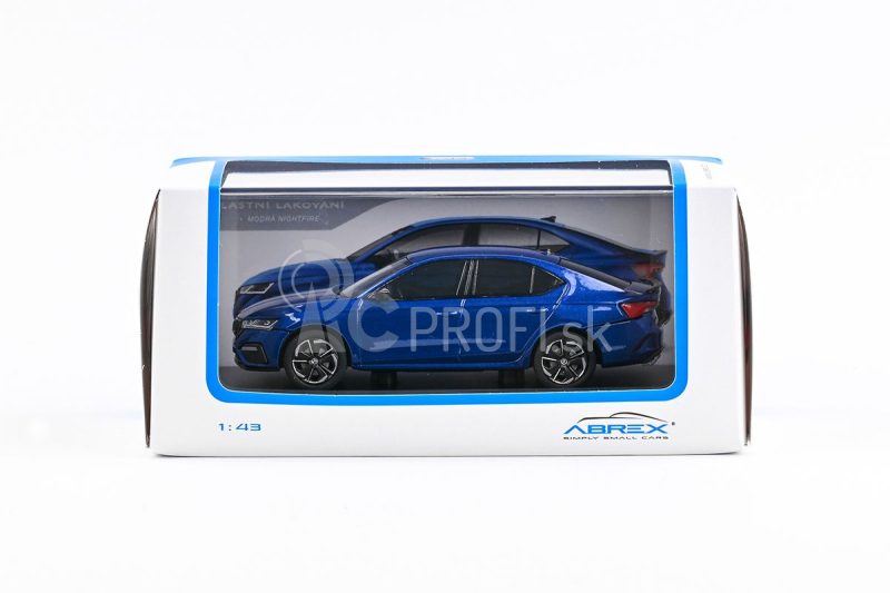 Abrex Škoda Octavia IV RS (2020) 1:43 - modrá Nightfire metalíza