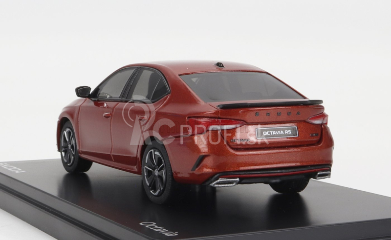 Abrex Škoda Octavia Iv Rs 2020 1:43 Copper Met