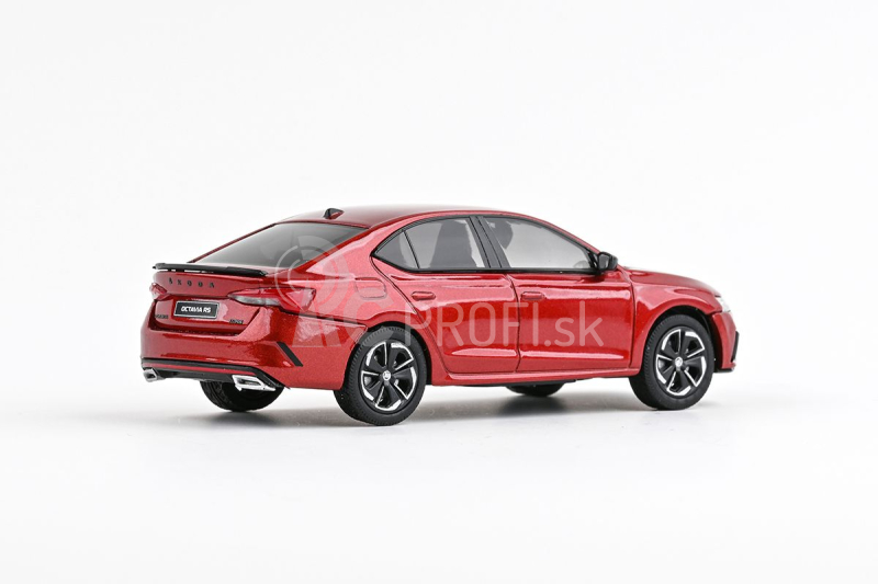 Abrex Škoda Octavia IV RS (2020) 1:43 - Oranžová Cayenne Metalíza