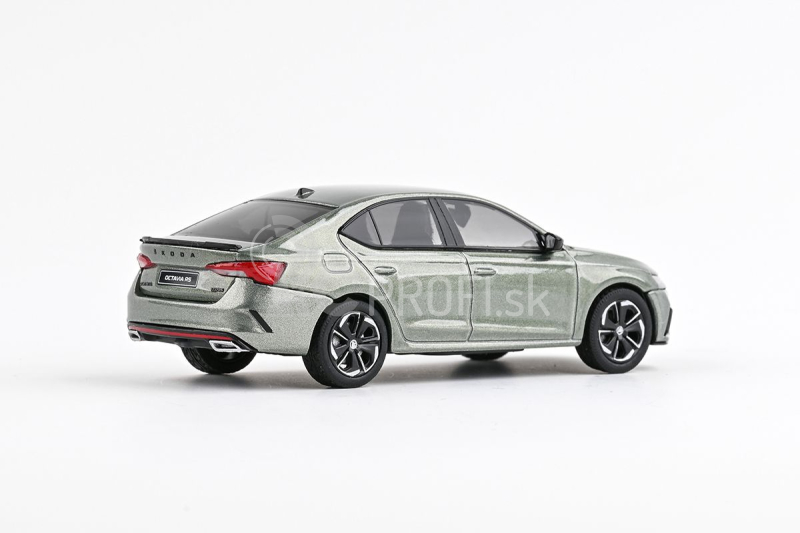 Abrex Škoda Octavia IV RS (2020) 1:43 - Zelená Agave Metalíza