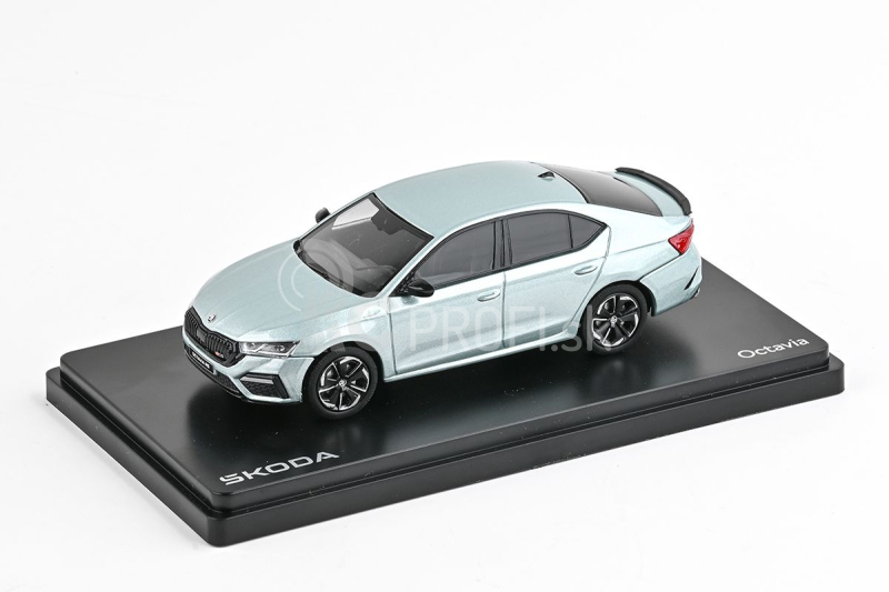 Abrex Škoda Octavia IV RS (2020) 1:43 - Zelená arktická metalíza