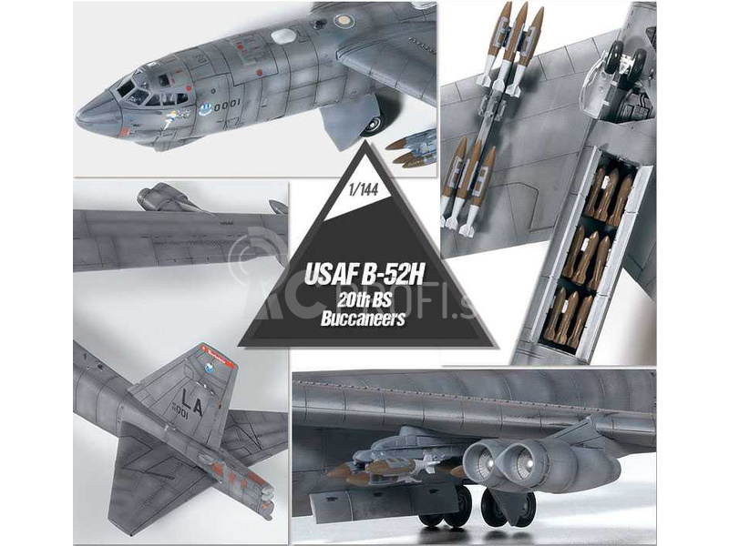 Academy Boeing B-52H USAF 20th BS Buccaneers (1:144)