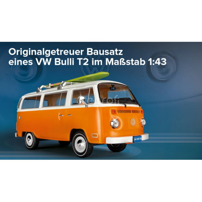 Adventný kalendár VW Bulli T2 1:43, oranžový