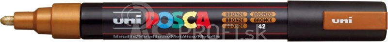 Akrylový popisovač UNI POSCA PC-5M 1,8-2,5mm – bronzová