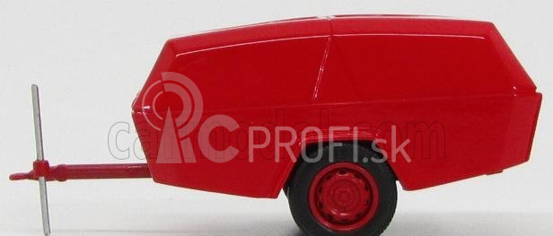 Alerte Camiva Remorque Moto Pompe Pre Dodge Wc63 Truck 1:43 Red