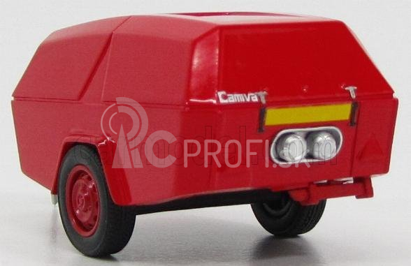 Alerte Camiva Remorque Moto Pompe Pre Dodge Wc63 Truck 1:43 Red